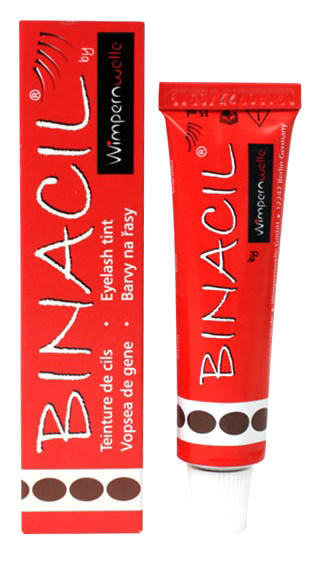 

Краска для бровей BINACIL. коричневая
