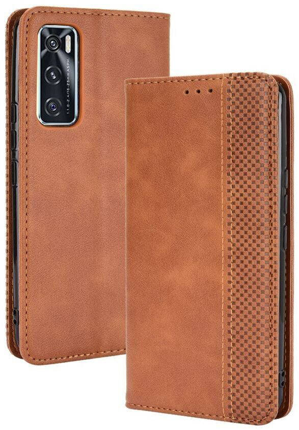 

Чехол книжка RetroLine Vivo V20 SE Коричневый