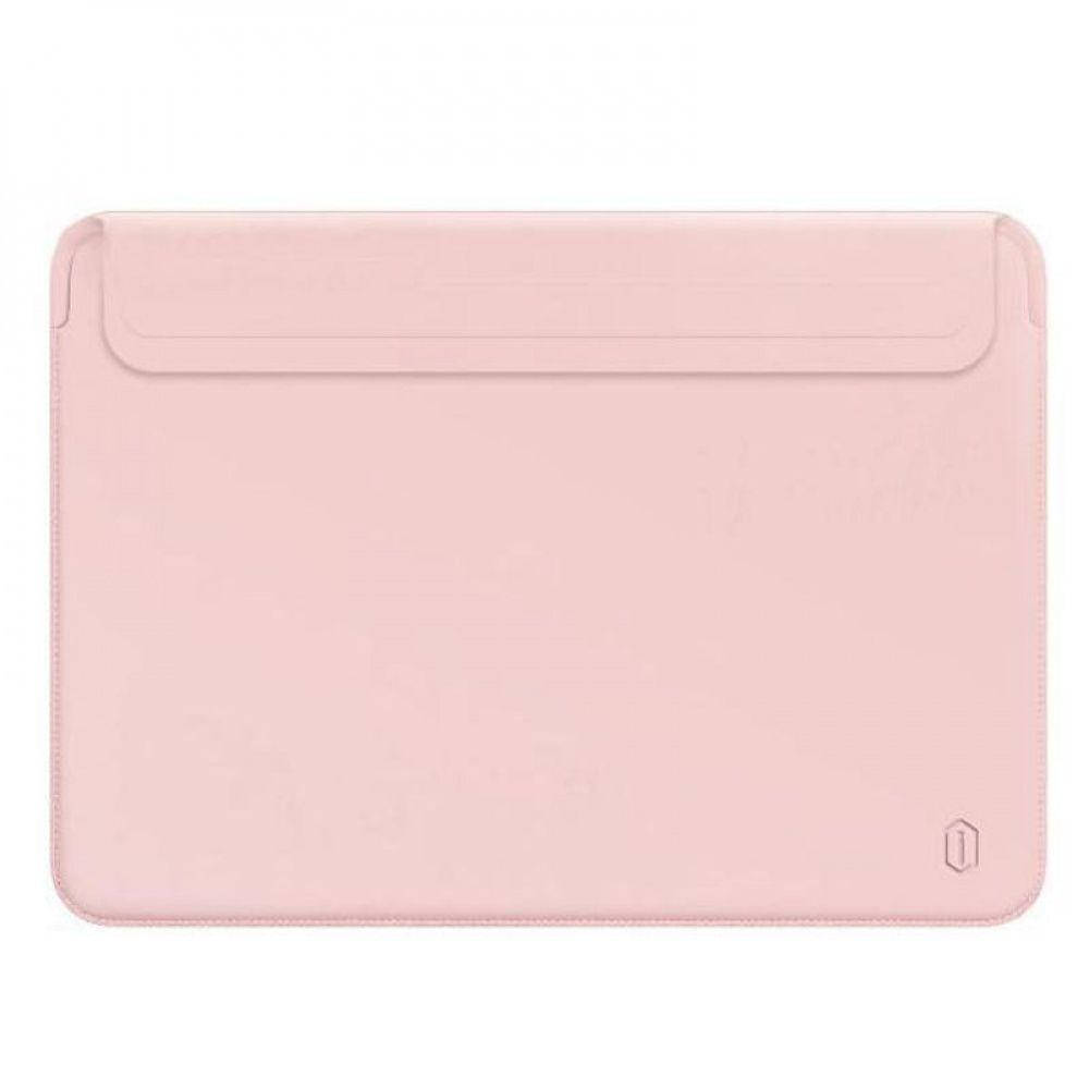 

Чехол WIWU Skin Pro II Leather Sleeve Case для MacBook Pro 13 (2016-2019) Pink [46642], Розовый