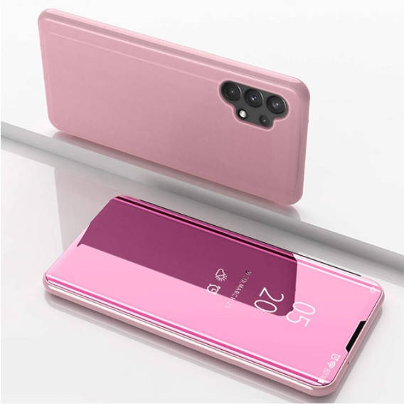 

Чехол Mirror для Samsung Galaxy A32 / A325F книжка Зеркальная (разные цвета) розовый