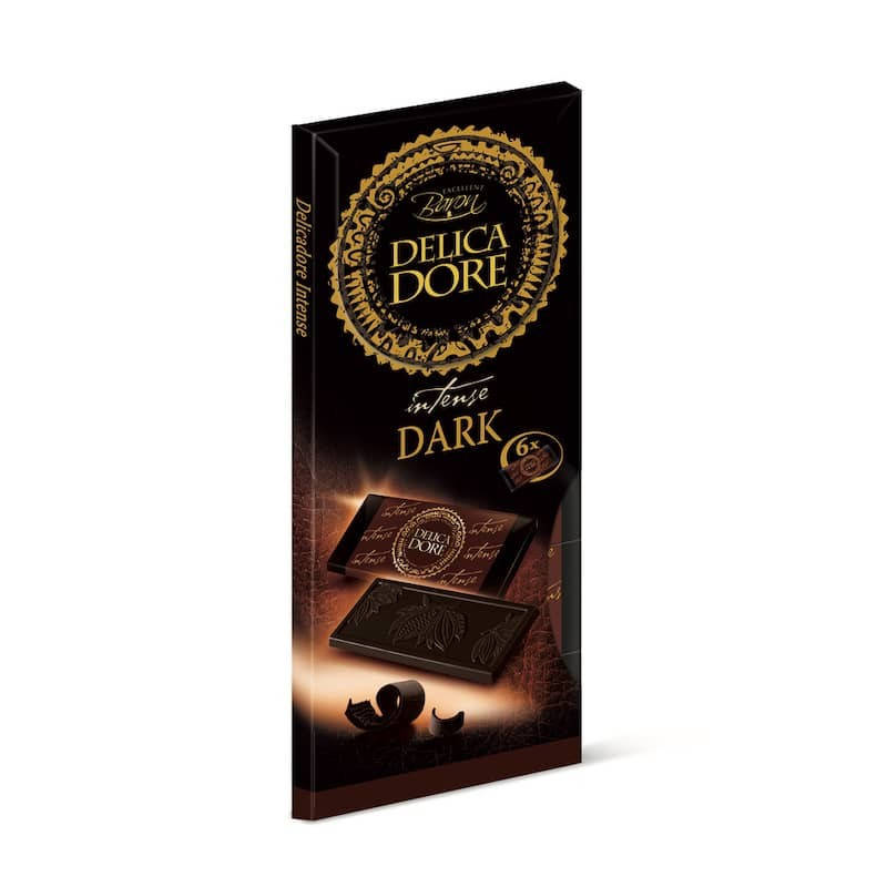 

Шоколад черный 70% какао Delicadore Intense Baron (6х21г) 126г Польша