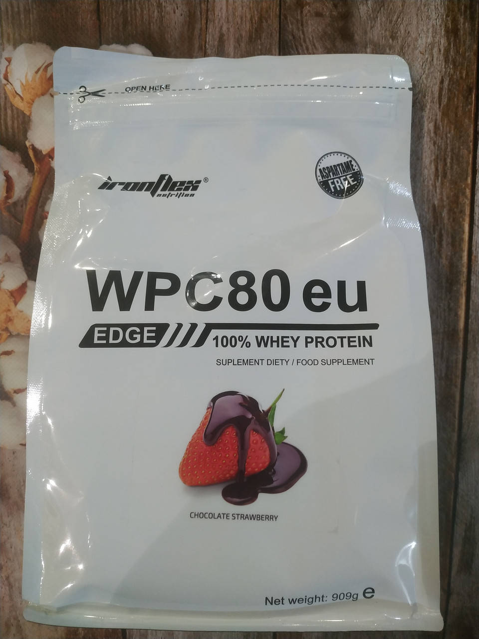 

Сывороточный протеин IronFlex WPC 80 900g