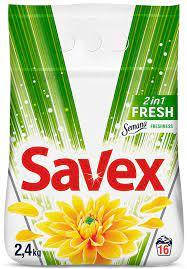 

Savex Пральний порошок 2in1 Fresh авт 2,4кг