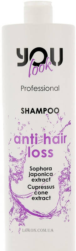 

Шампунь от выпадения волос Anti Hair Loss Shampoo You Look Professional, 1000 мл