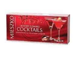 

Шоколадные конфеты со вкусами алкогольных коктейлей Daiquiry&Cosmopolitan TM Mieszko Польша
