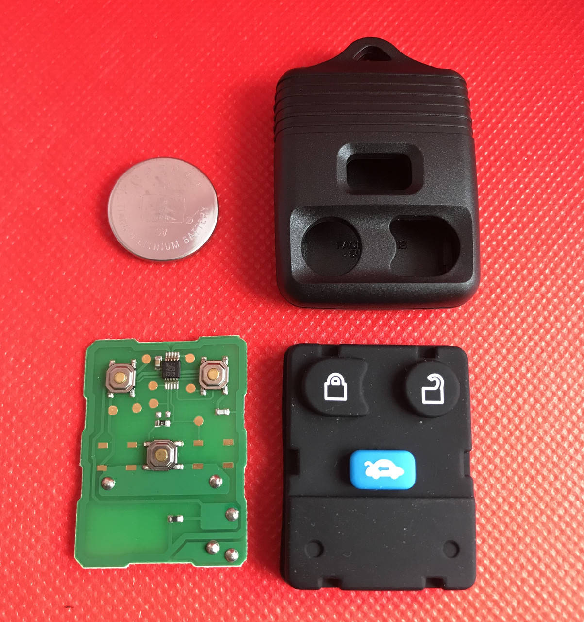 

Брелок Форд Транзит Ford Transit connect 3 кнопки, 315/433 MHz