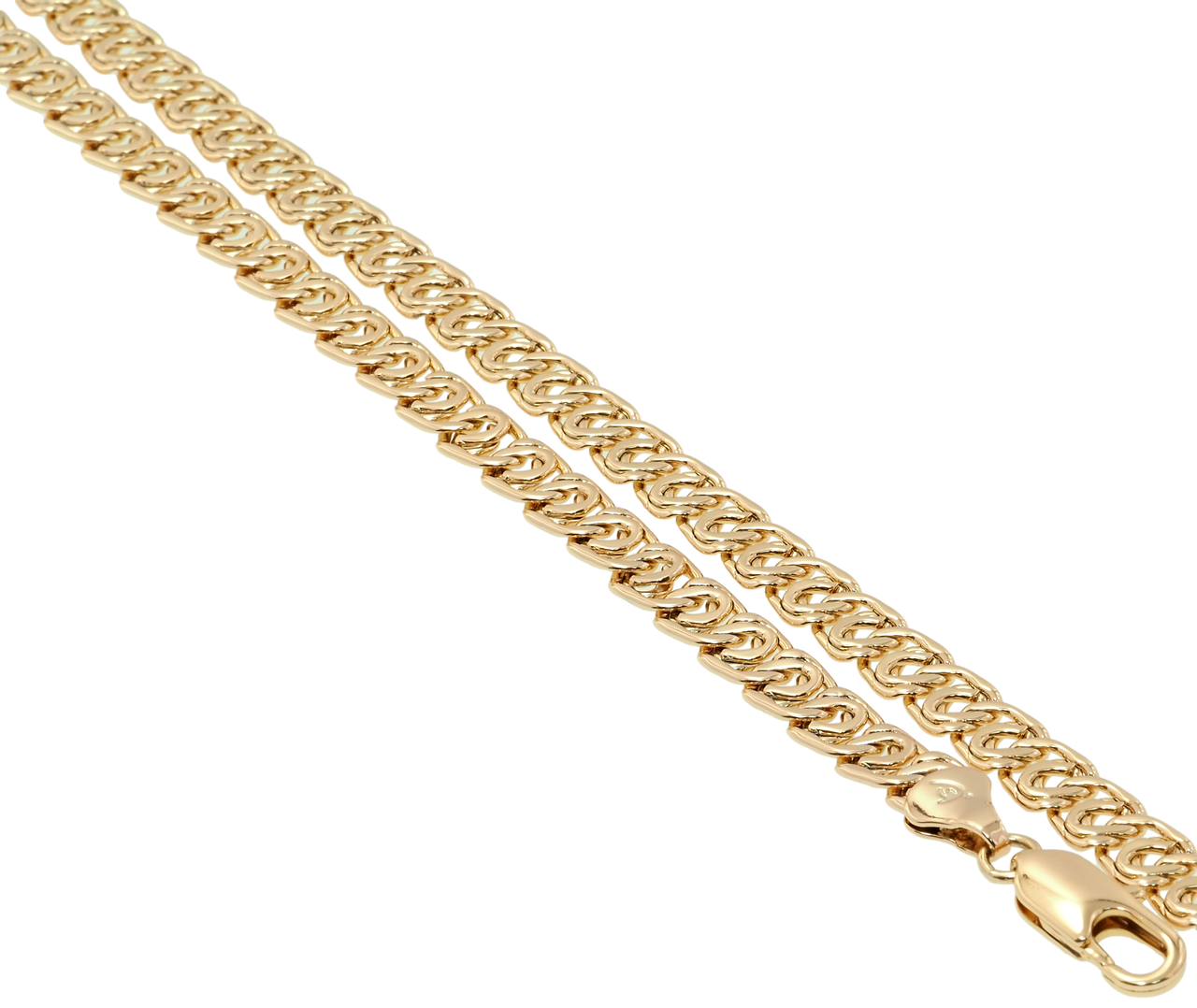 

Цепочка Xuping Позолота 18K "Плетение Фантазийное" длина 60см х 7мм