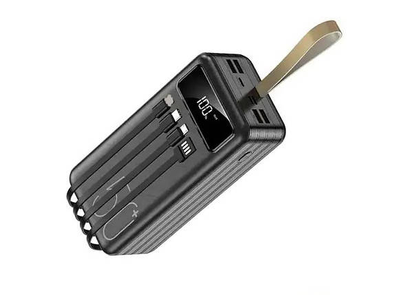 

Мощный аккумулятор с фонариком Power Bank 50000 mAh Sunix PB-05 Повербанк с фонариком
