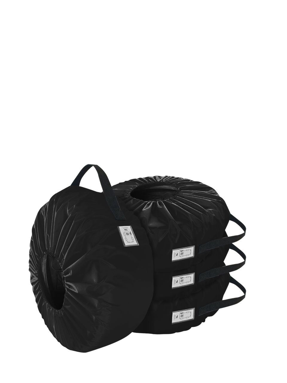 

Комплект чехлов для колес Coverbag Eco L черный 4шт.