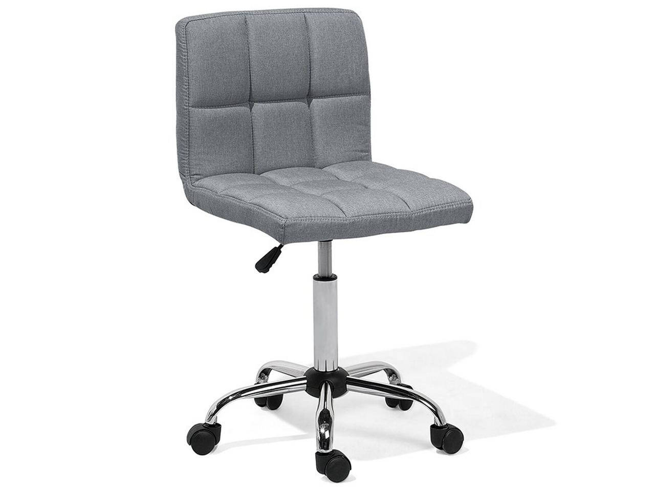 

Стул для рабочего стола без подлокотников серый MARION