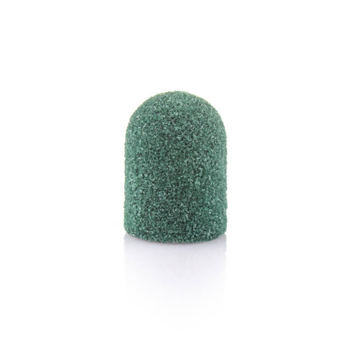 

Колпачок зелёный Nail Drill для педикюра, диаметр 10мм 80грит