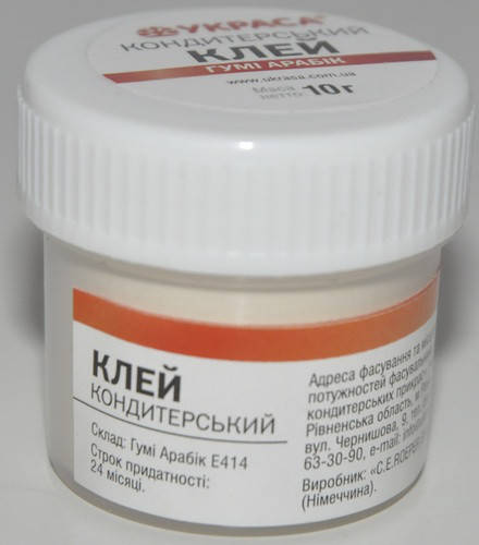 

Клей кондитерский ТМ Украса 10гр