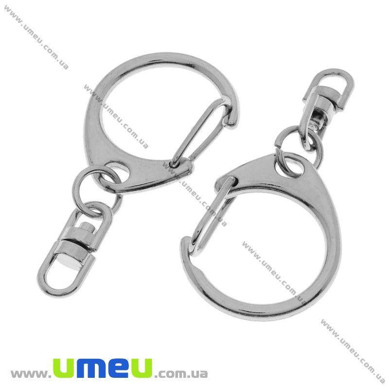 

Замок для ключей, Темное серебро, 47х22 мм, 1 шт (OSN-031784)