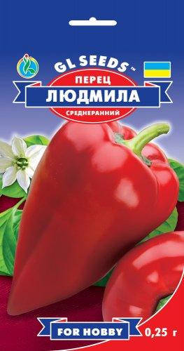 

Перец сладкий Людмила популярный сочный очень сладкий сорт среднеранний, упаковка 0,25 г