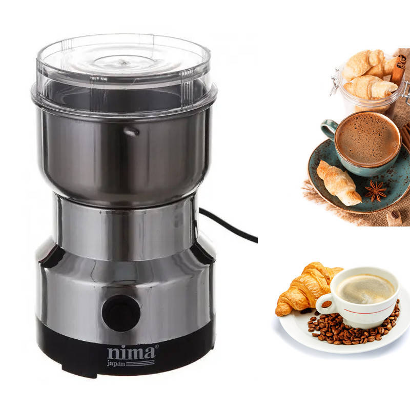 

Кофемолка NIMA NM-8300 150 Вт / Электрическая мельница / Электрокофемолка роторная