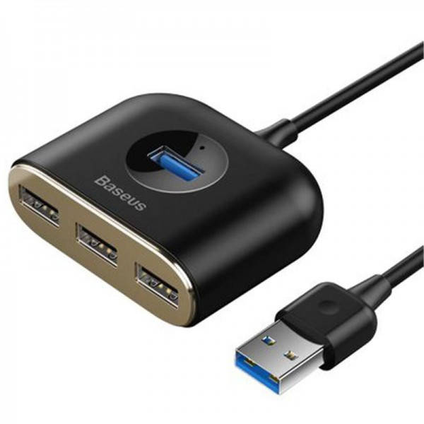 

USB Hub Baseus Square Round (3USB 2.0 + 1USB 3.0) (CAHUB-AY01)