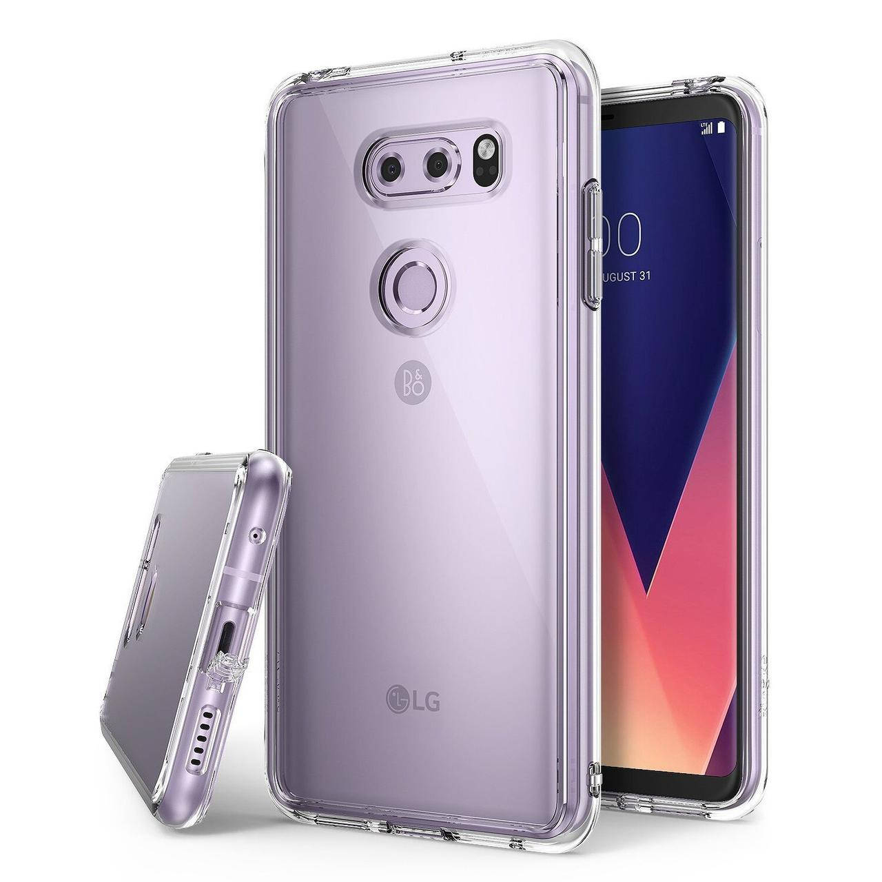 

Силиконовый прозрачный чехол для LG V30 (VS996)