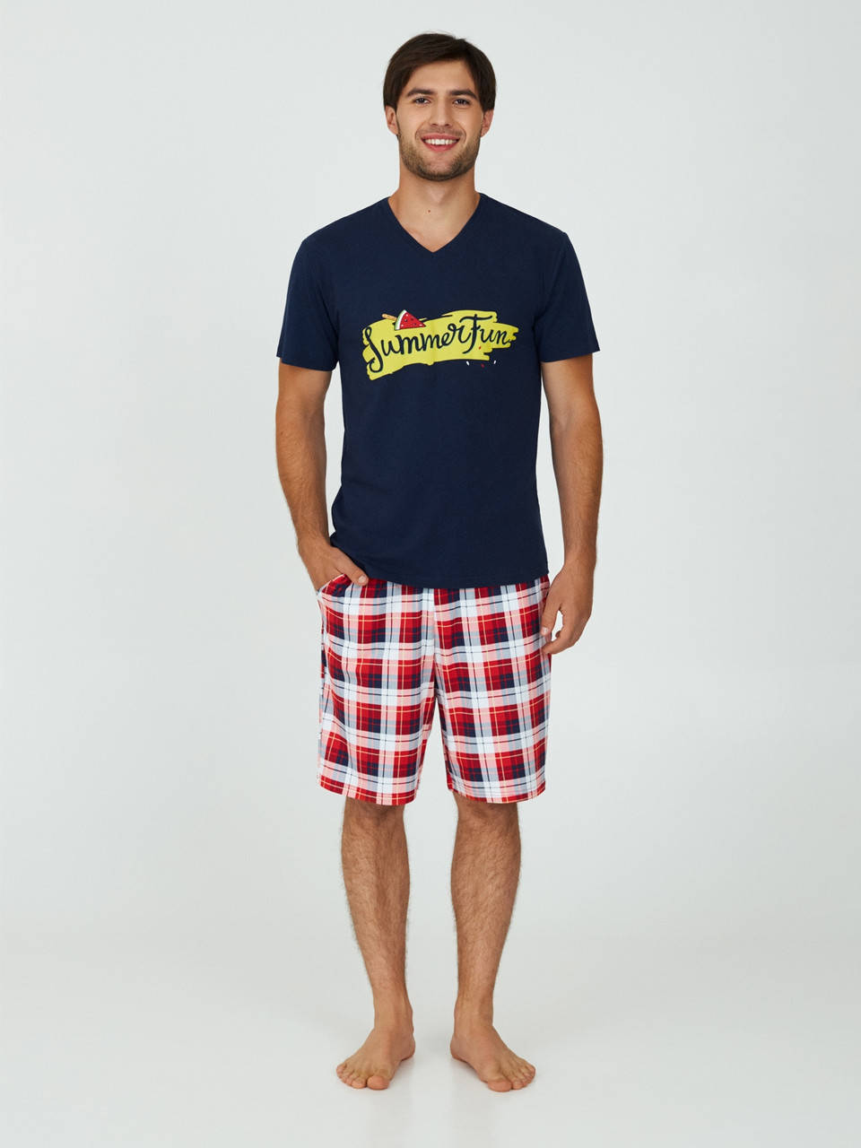 

Пижама мужская Ellen MPK 2070/02/01 темно-синий