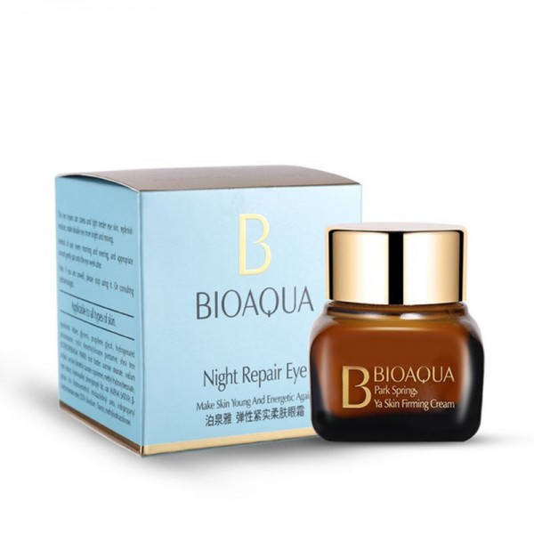 

Ночной антиэйдж-крем для век с гиалуроновой кислотой BIOAQUA