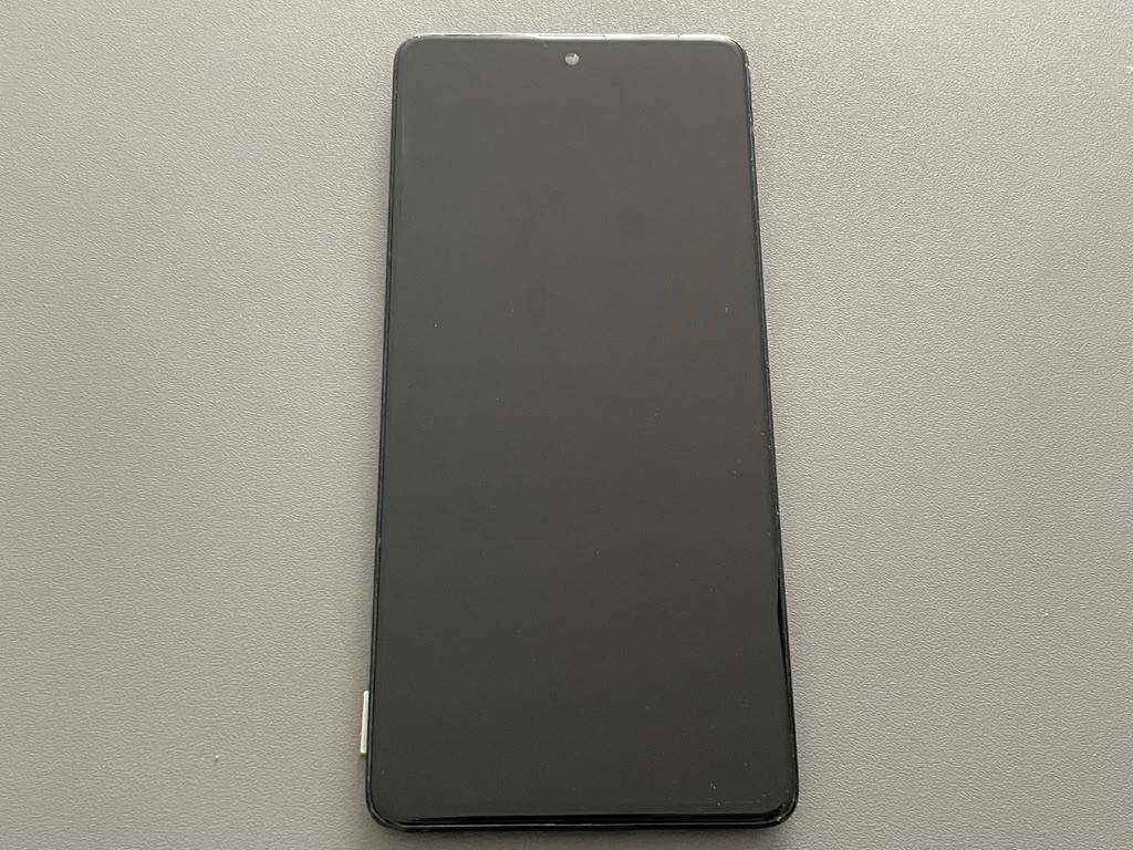 

Б/у сенсорный дисплейный модуль Samsung Galaxy A71(SM-A715) с рамкой Original, Черный