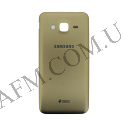 

Задняя крышка Samsung J320H/ DS Galaxy J3 2016 золотая