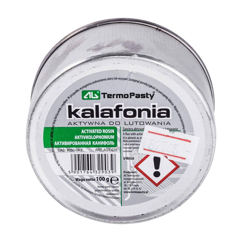 

KALAFONIA-100 канифоль активная 100гр. (Польша) AG Termopasty