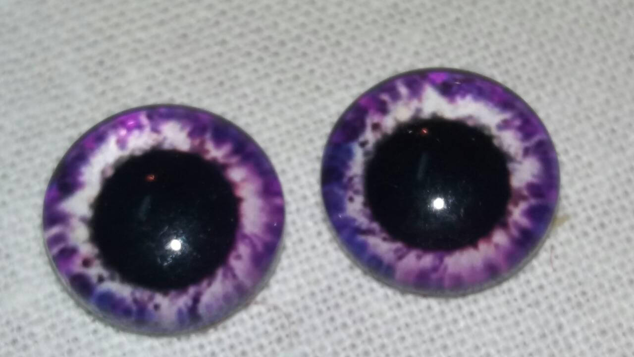 

Глаза, стекло. №230В Клеевые. Диаметр 10 мм