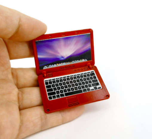

Миниатюра ноутбук Apple 4.5*3 см Красный