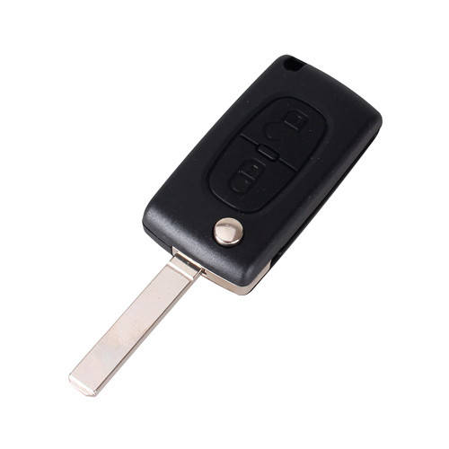 

Выкидной ключ, корпус под чип, 2кн DKT0269, Peugeot, ниша CE0536, VA2