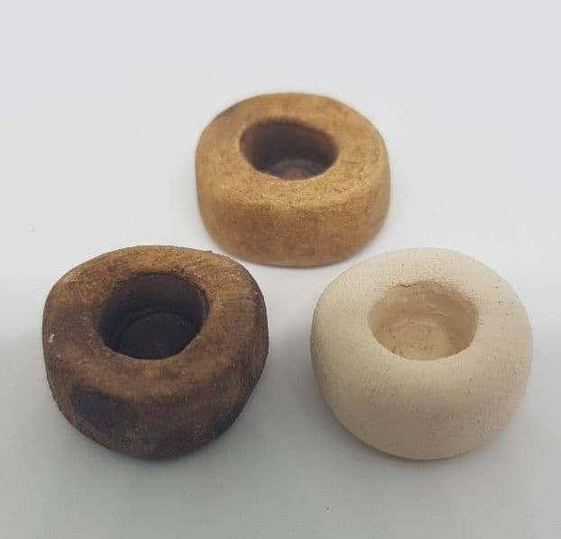 

Подсвечник маленький глиняный одинарный в ассортименте