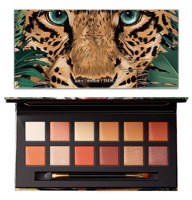 

Палетка теней для век Тигр #1 IMAGES Jungle Eye Shadow in 12 Colors
