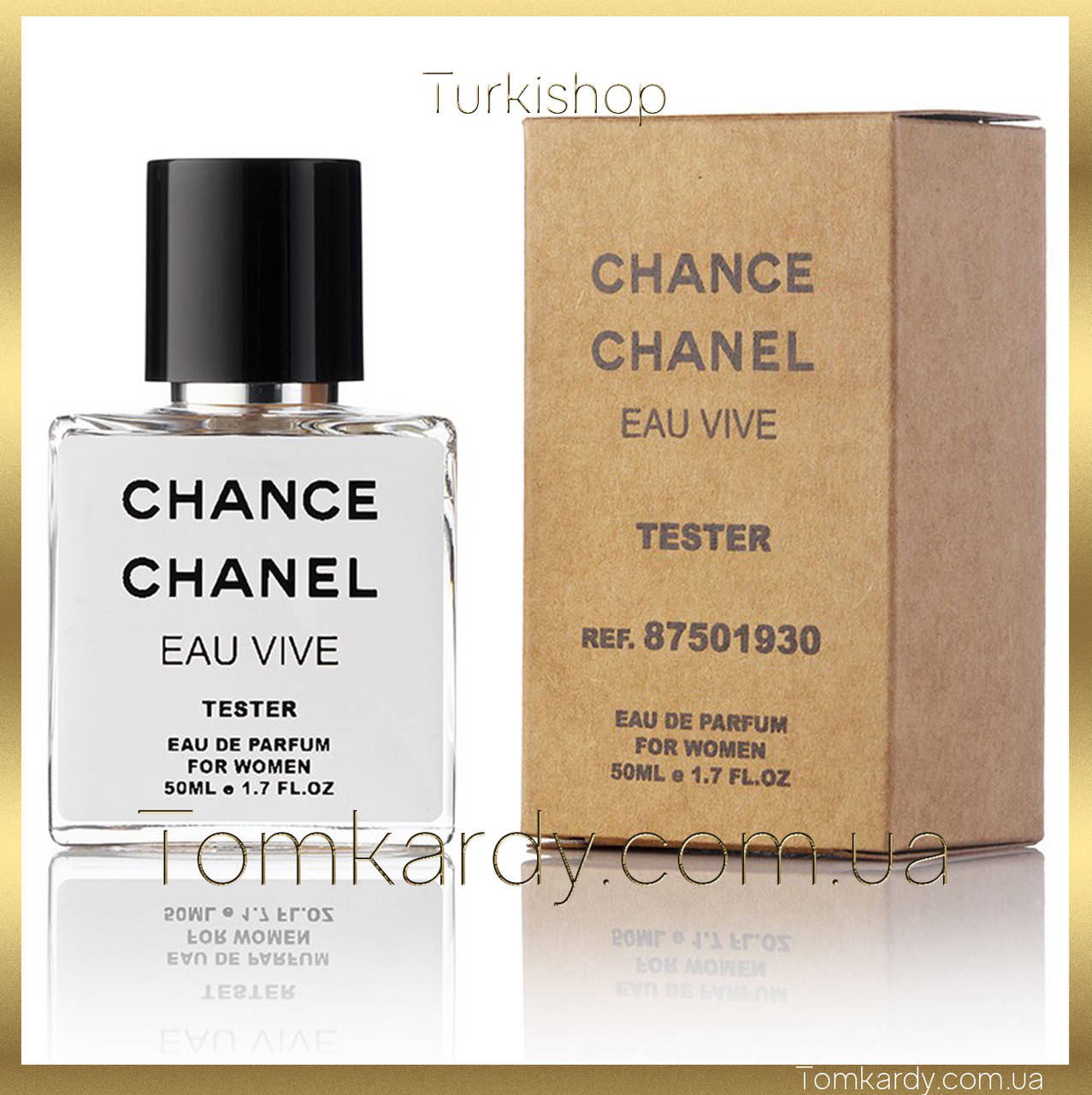 

Женские духи Chanel Chance Eau Vive [Tester Концентрат] 50 ml. Шанель Шанс Виве (Тестер) 50 мл.