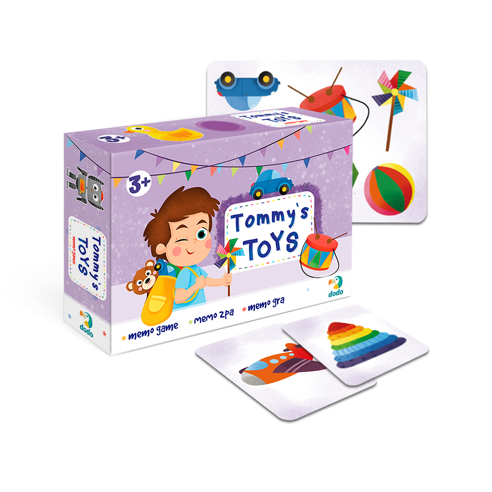 

Мемо-игра DoDo «Игрушки Томми»