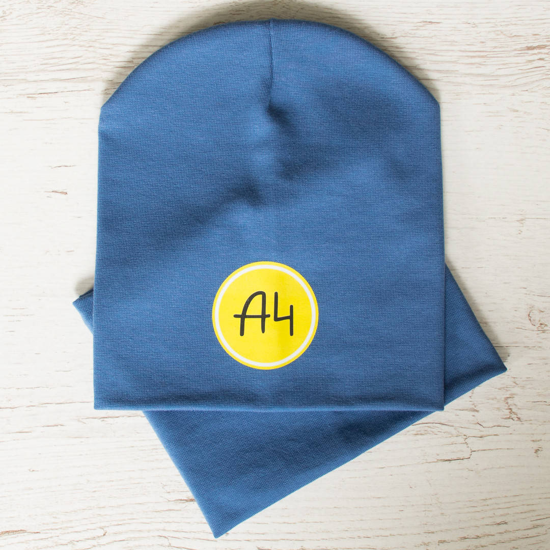 

Демисезонная Шапка для Мальчика А4 Мерч - Комплект джинс 52-56, Синий