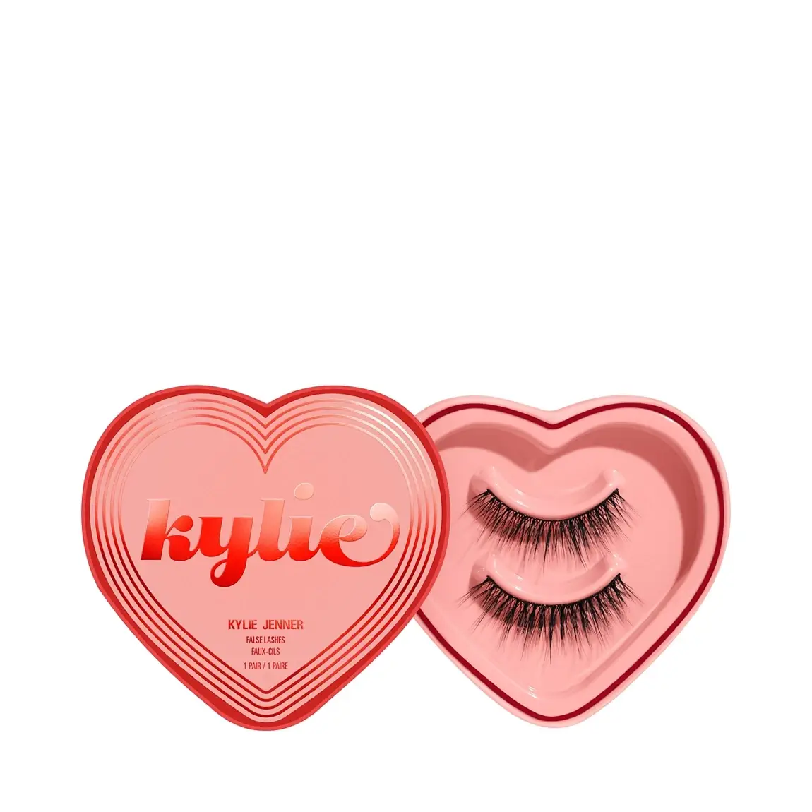 

Многоразовые накладные ресницы VALENTINE'S FALSE LASHES от Kylie Cosmetics, Черный