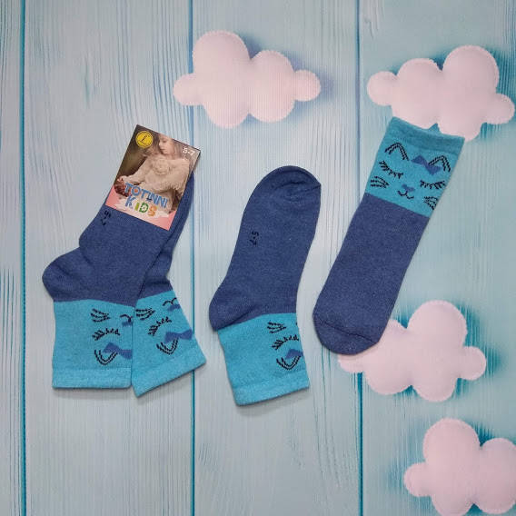 

Шкарпетки для дівчинки 5-6 років Totinni kids, Голубой