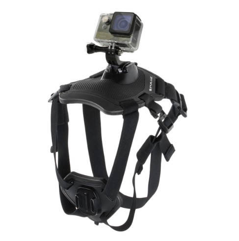 

КРЕПЛЕНИЕ ДЛЯ GOPRO НА СОБАКУ (FETCH DOG HARNESS) PULUZ, Черный