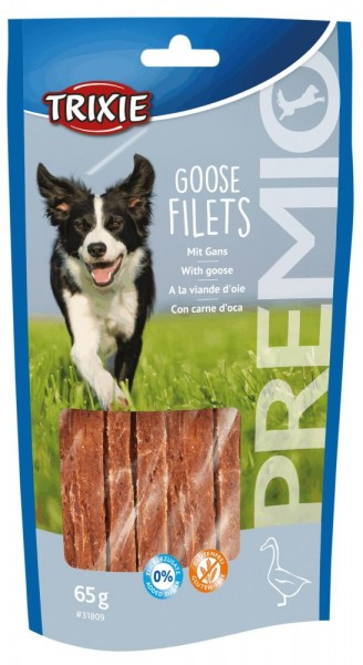 

Лакомство для собак Goose Filets филе гуся 65г, Trixie TX-31809