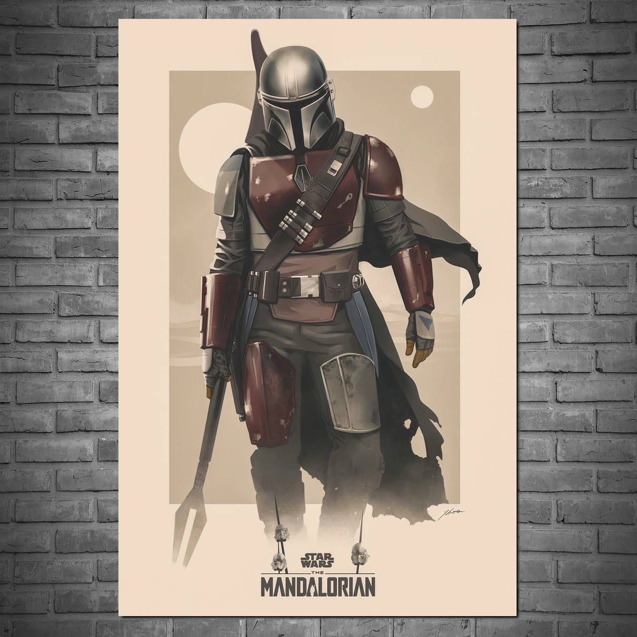 

Плакат "Мандалорец, Звёздные Войны, Mandalorian, Star Wars" (артикул 3924)