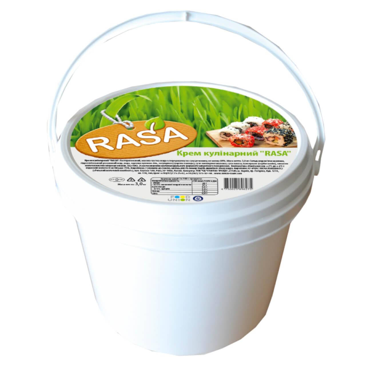 

Крем-сыр Кулинарный ТМ Rasa 3 кг