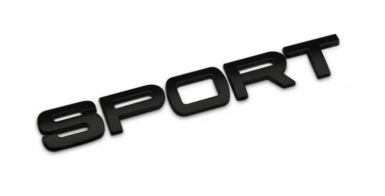 

Эмблема надпись багажника Range Rover Sport чёрная