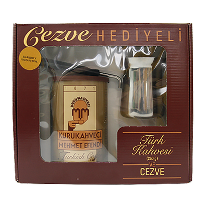 

Кава Ефінді з туркою Efendi 250g 12шт/ящ (Код : 00-00005769)
