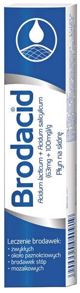 

Бродацид Бродацід Brodacid розчин на бородавки 8 г