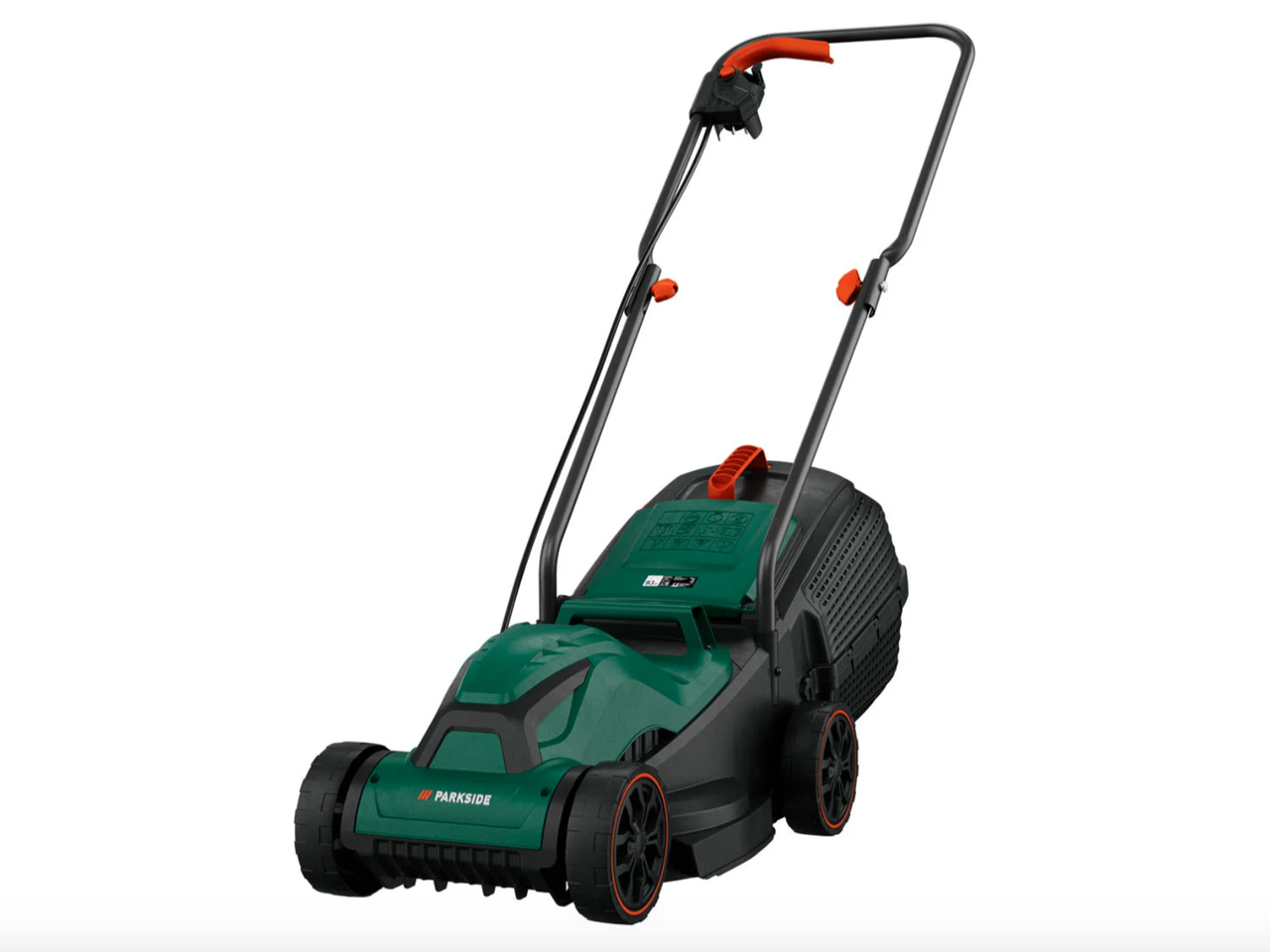 

Электрическая газонокосилка PARKSIDE® »PRM 1300 A1«, турбодвигатель мощностью 1300 Вт