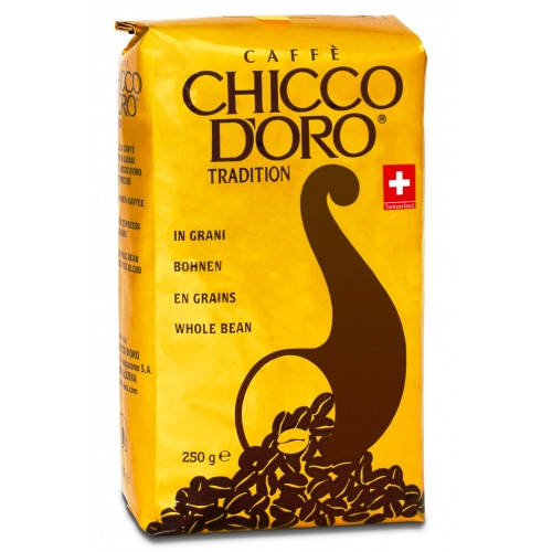 

Кофе зерновой Chicco d'Oro Tradition, 100% арабика. Швейцария. 250g