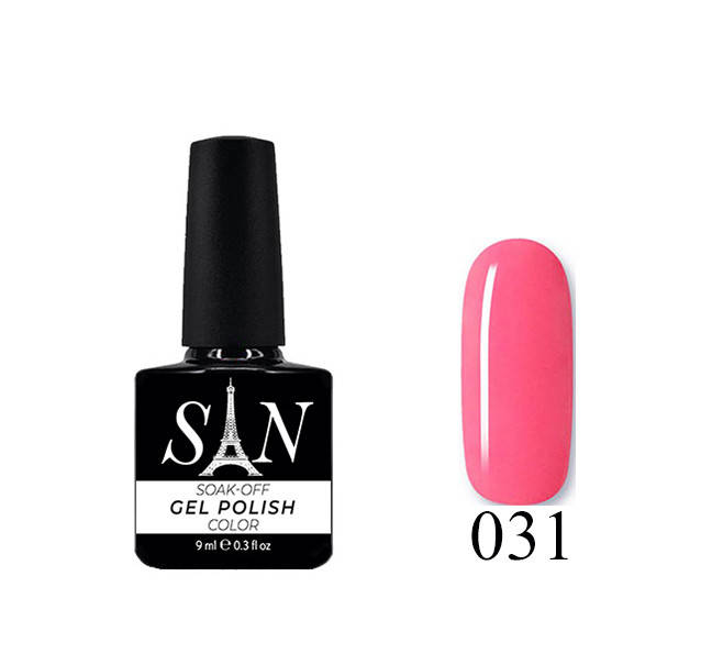 

Гель лак для ногтей SAN gel soak-off 9 мл №031