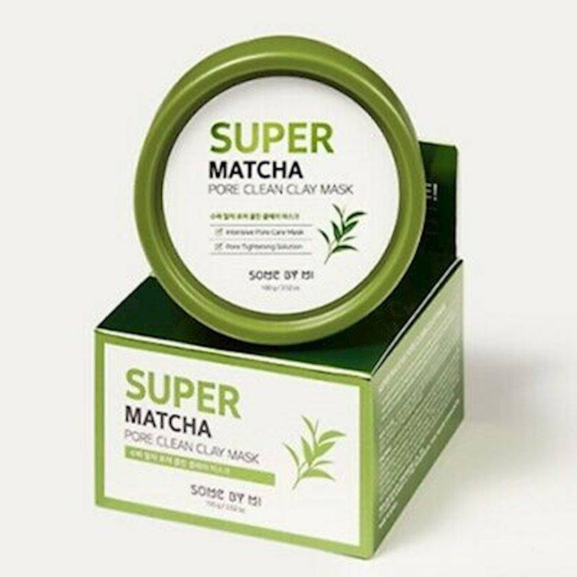 

Очищающая глиняная маска с чаем матча Some By Mi Super Matcha Pore Clean Clay Mask