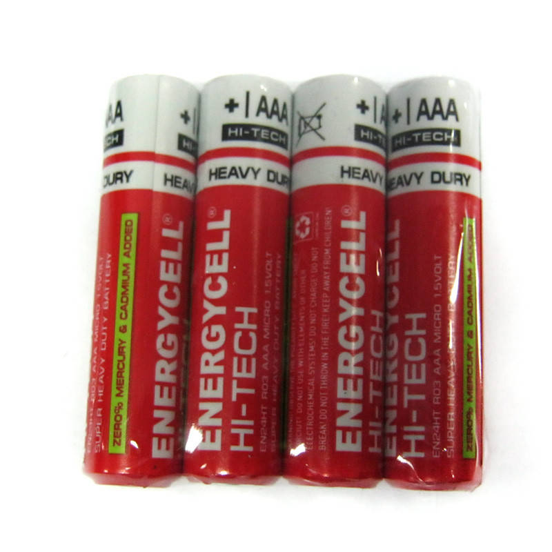 

Батарейка R03 Energycell , 1шт (trey по 4шт) AAA