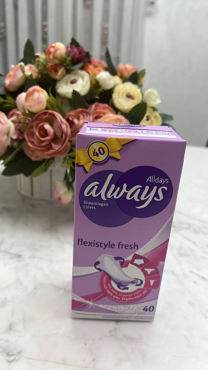

Гігієнічні прокладки, 40 шт. Always Dailies Extra Protect Large