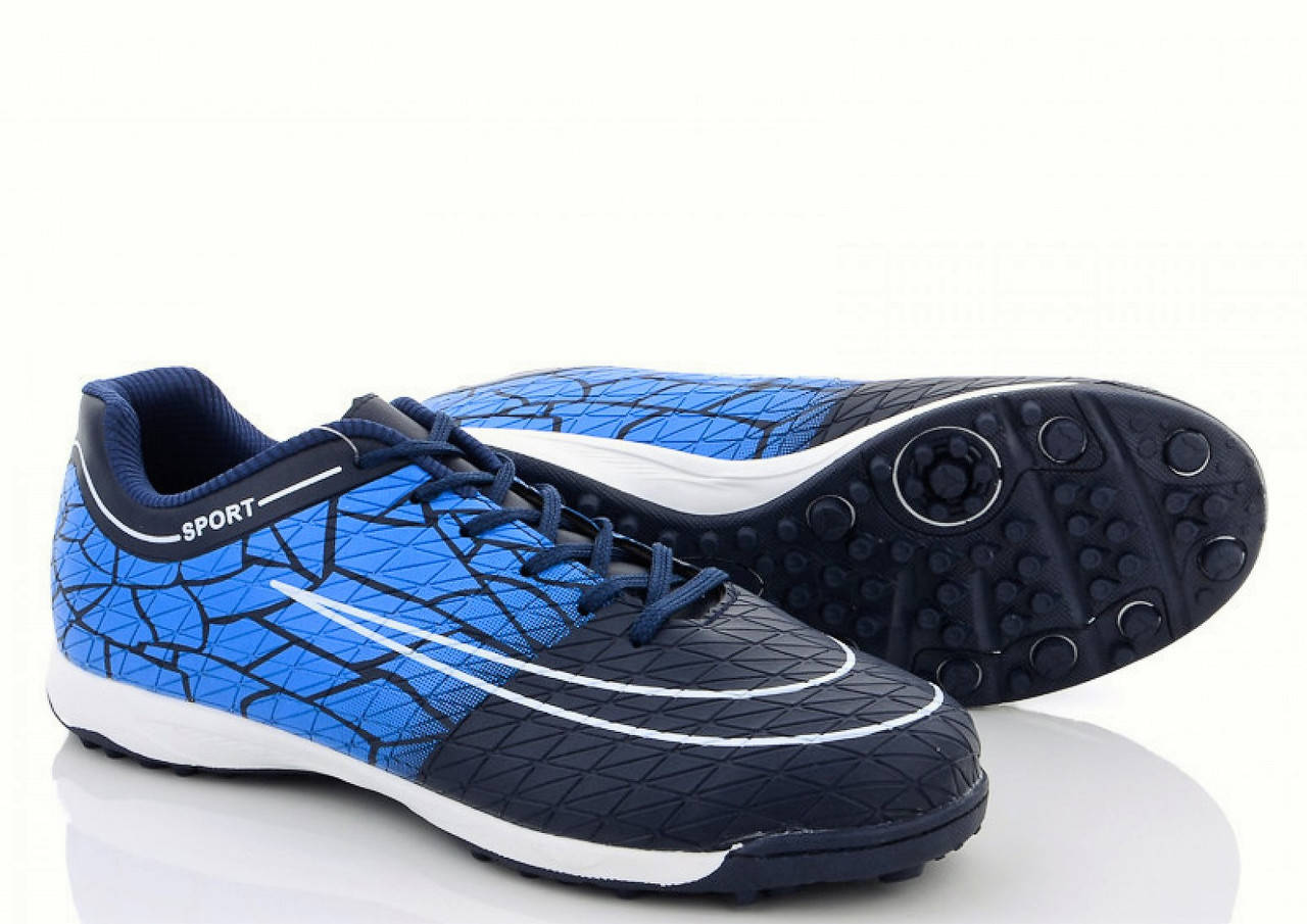 

Футзалки сороконожки футбольные синие 40 розмір – 25,5 см, Синий